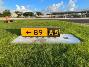 Hypower airfield lighting at Florida Keys Marathon International Airport