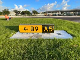 Hypower airfield lighting at Florida Keys Marathon International Airport