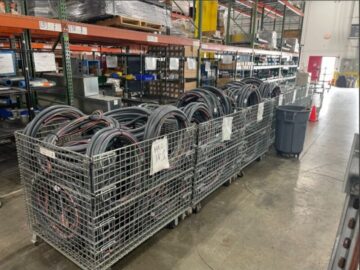 Hypower prefabricated RPP cable whips for a data center project